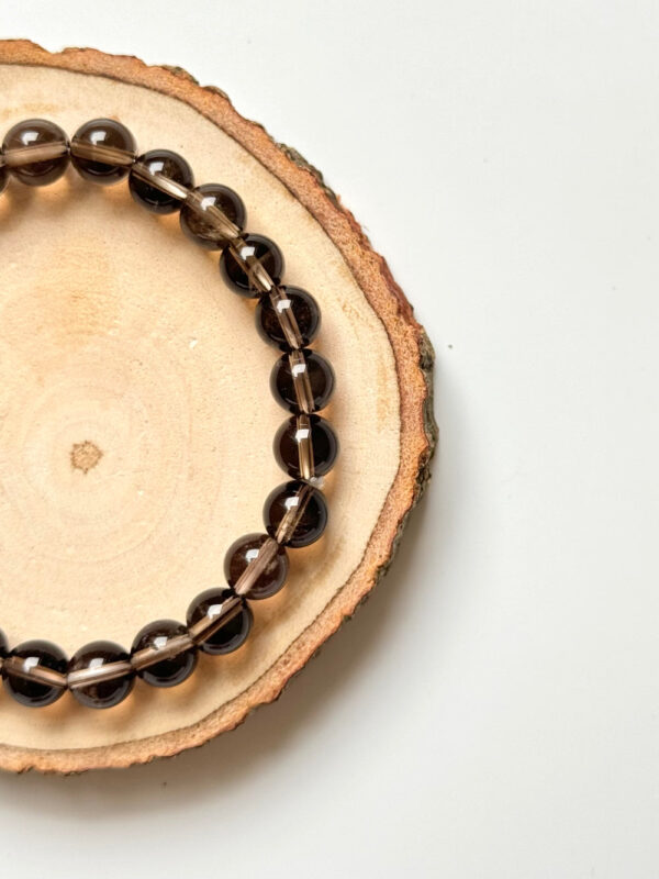 Smoky Quartz Bracelet Protection, Stress Relief, Mental Clarity & Focus - Image 2