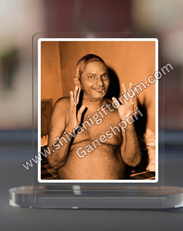 BHAGWAN NITYANANDA DASHBOARD PHOTO STAND