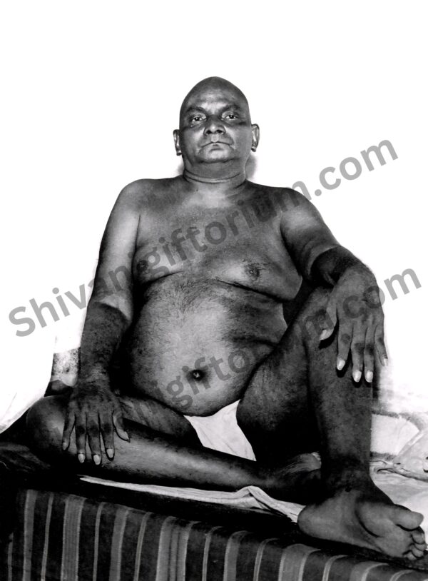 Bhagwan Nityanand B/W Photo Copy