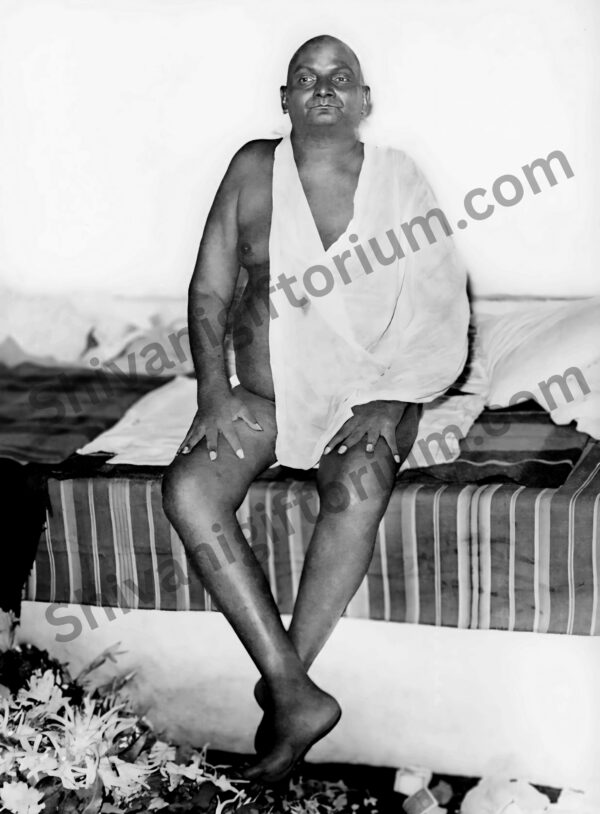 Bhagwan Nityanand B/W Photo Copy