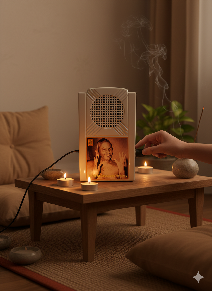 Mantra Machine (Chanting Box) OM NAMO Bhagwate Nityananday